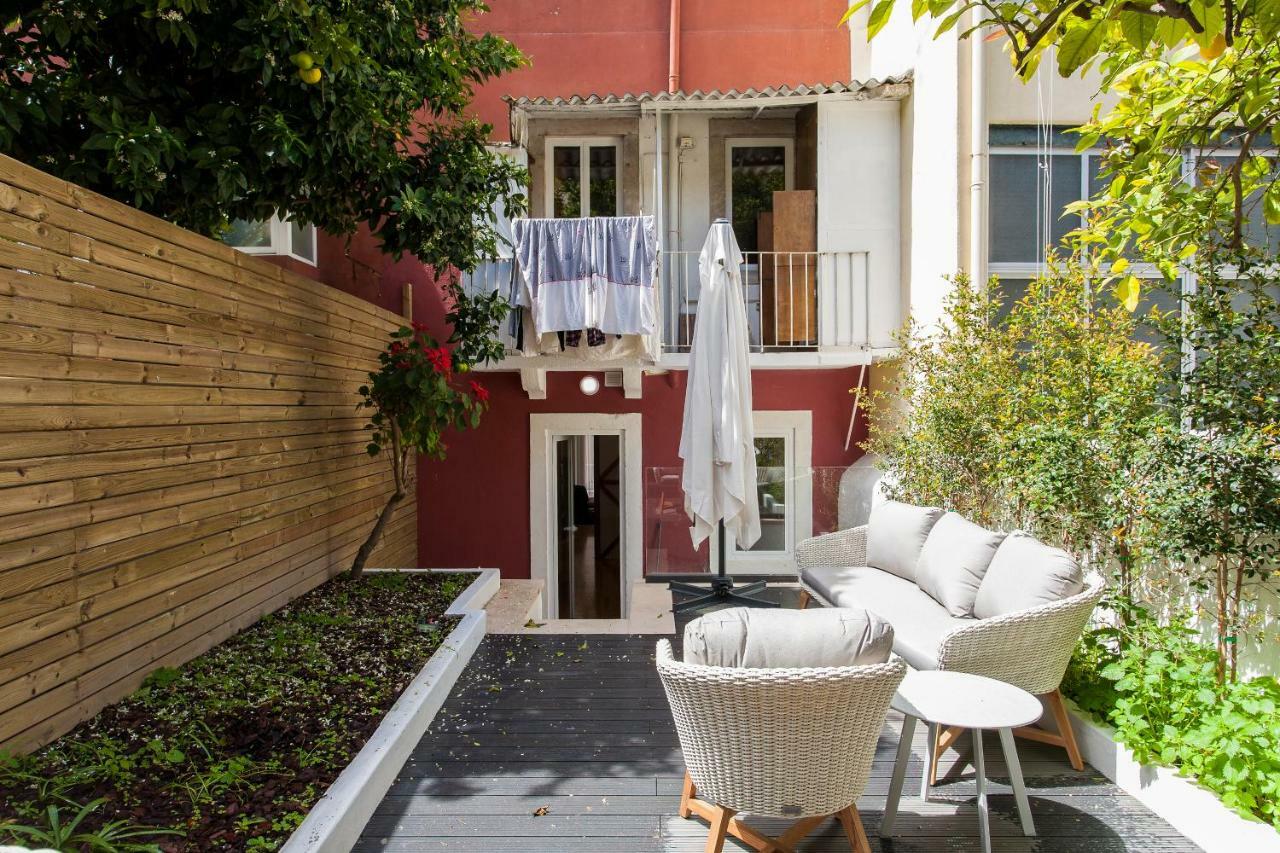 Ferienwohnung Charming Terrace - Liberdade Lissabon Exterior foto